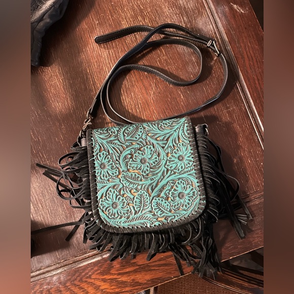Leather purse - Picture 1 of 2
